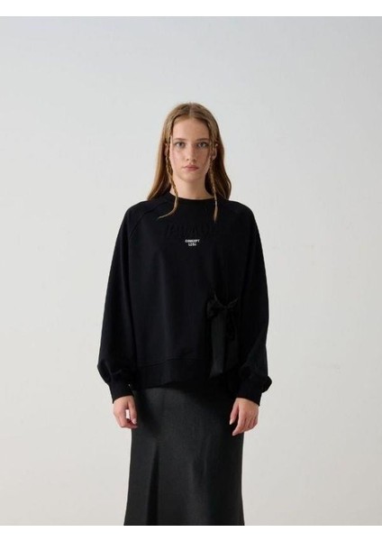 Kız Çocuk Peace Yazılı Tasarım Sweatshirt indirimleri