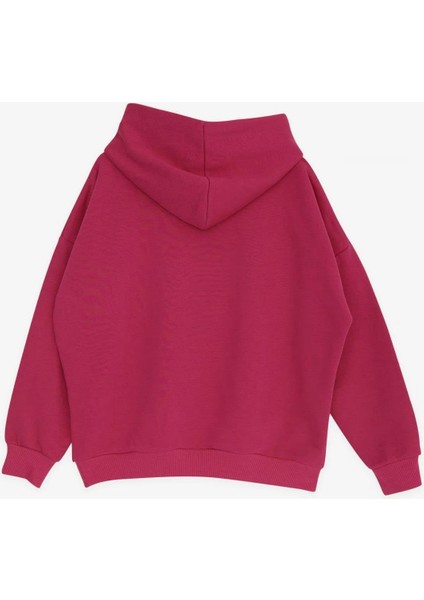 Kız Çocuk Kapüşonlu Los Angeles Yazılı Sweatshirt fırsatları