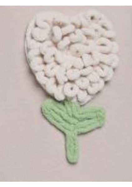 Kız Bebek Örgü Çiçek Detaylı Sweathirt indirimleri