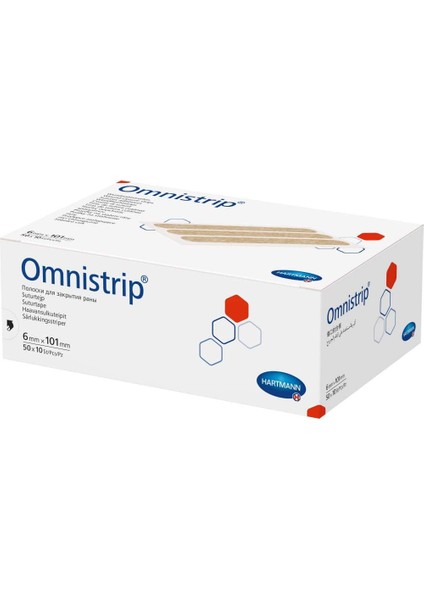 Steril Strip Dikiş Bantı 6X101 mm 5X10'LU