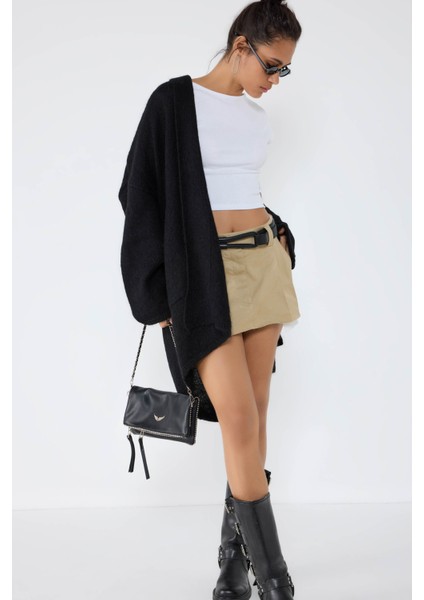 Sırt Dekolteli Crop Top