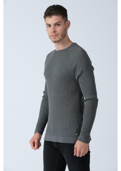 Bisiklet Yaka Kazak Siyah (E20-510701) modelleri