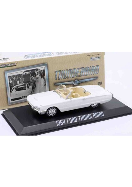 Dianomi Greenlight 1:43 Ölçek 1964 Ford Thunderbırd// Case Kutulu Küçük Boy Metal Model
