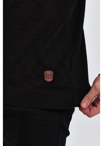 Bisiklet Yaka Jakarlı Kazak (E20-511401) indirimleri