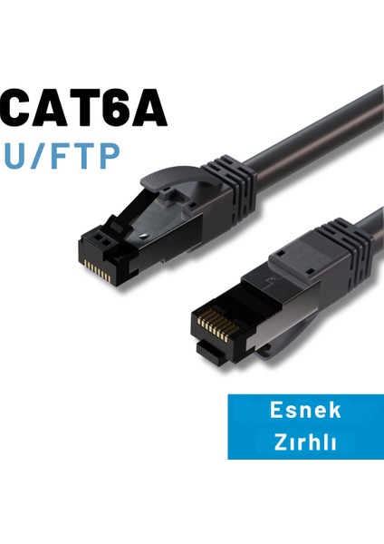Irenıs CAT6A U/ftp Flexarmor(Esnek Zırh) Kablo