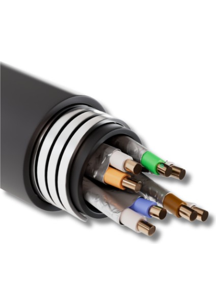Irenıs CAT6A U/ftp Flexarmor(Esnek Zırh) Kablo