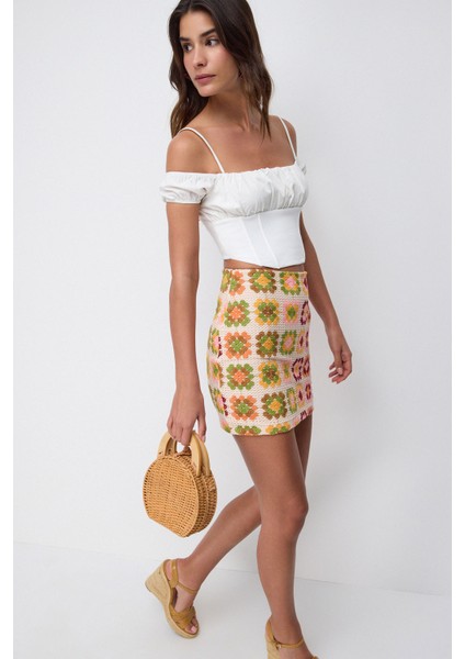 Çift Askılı Crop Top