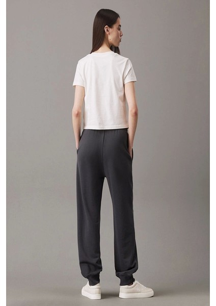 Washed Puff Prınt Jog Pant