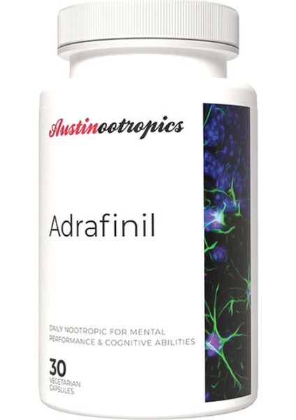 Adrafinil 200MG 30 Veg Capsul.made In Usa