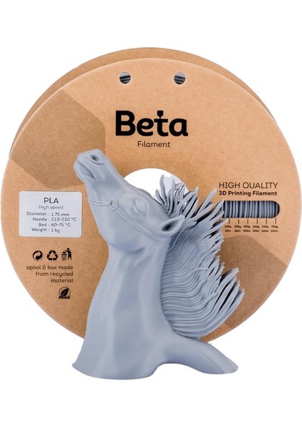 Pla High-Speed Filament Grey fiyatları