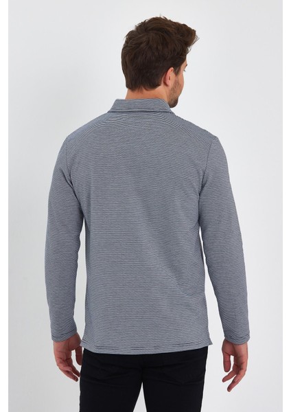 Gömlek Yaka Sweatshirt (E23-78504)