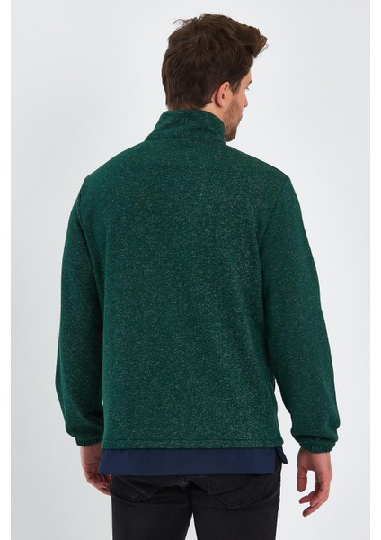 Garnili Baskılı Sweatshirt (E23-61903)