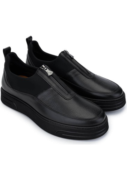 Rossı Erkek Deri & Tekstil Siyah Casual Ayakkabı 668 1292K Erk Ayk SK24-25 Nero fiyatları