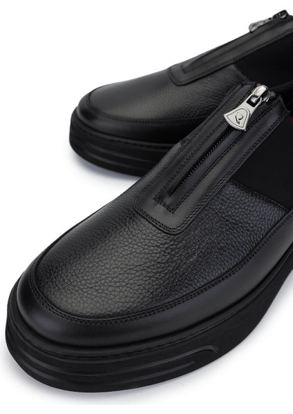 Rossı Erkek Deri & Tekstil Siyah Casual Ayakkabı 668 1292K Erk Ayk SK24-25 Nero modelleri