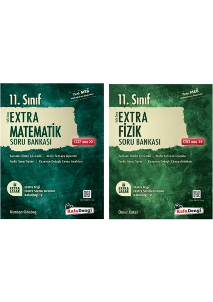 11. Sınıf Matematik - Fizik Extra Soru Bankası