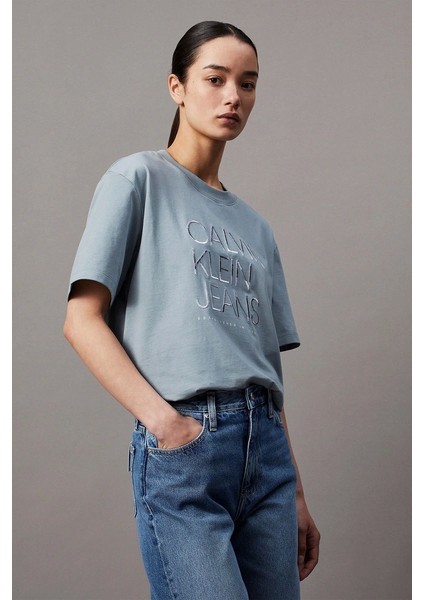 Embroıdered Instıtutıonal Tee