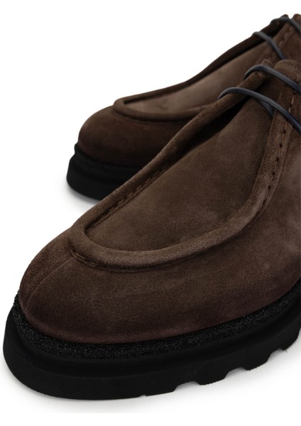 Erkek Deri Kahverengi Casual Ayakkabı 981 7467017 Erk Ayk SK24-25 Cotto modelleri