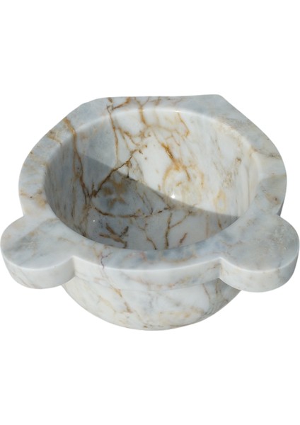 Gold Damarlı Mermer Kurna