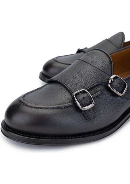 Erkek Deri Antrasit Loafer Ayakkabı 981 2366003 Erk Ayk SK24-25 Antracıte modelleri