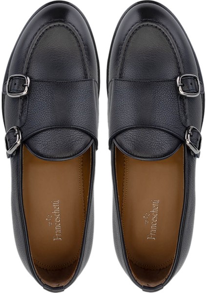 Erkek Deri Antrasit Loafer Ayakkabı 981 2366003 Erk Ayk SK24-25 Antracıte indirimleri