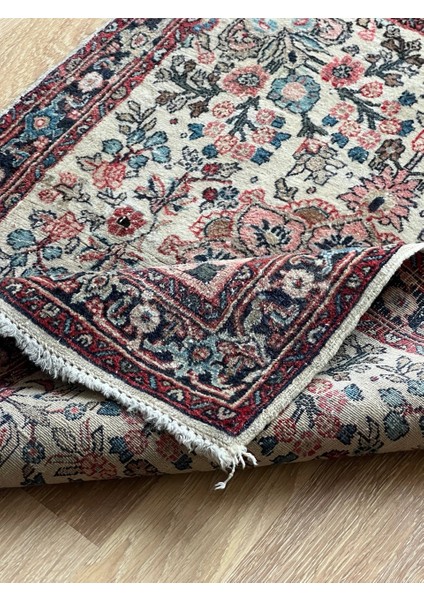 77 x 102 cm Benzersiz Desenli Vintage Türk Halısı, Çiçek Motifli Kilim, Osmanlı Tarzı Yün Halı, Vintage Severler Için Şık modelleri