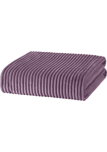 Bedding Holly Wellsoft Tv Battaniyesi 140x190 cm - Kül Moru
