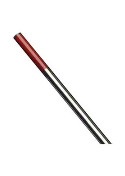 Tungsten Elektrod Kırmızı (Wt-20) 2.4 x 175 mm - 10 Adet 7018000124
