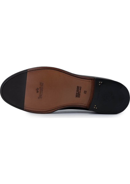 Erkek Deri Kahverengi Loafer Ayakkabı 981 2366001 Erk Ayk SK24-25 T.moro