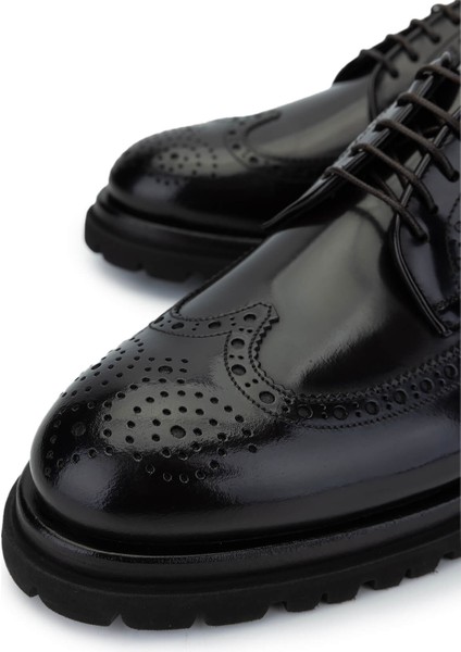 Erkek Deri Kahverengi Casual Ayakkabı 981 7467005 Erk Ayk SK24-25 Ebano modelleri