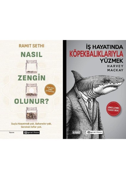 İş Hayatında Köpekbalıklarıyla Yüzmek / Nasıl Zengin Olunur? (2 Kitap Set)