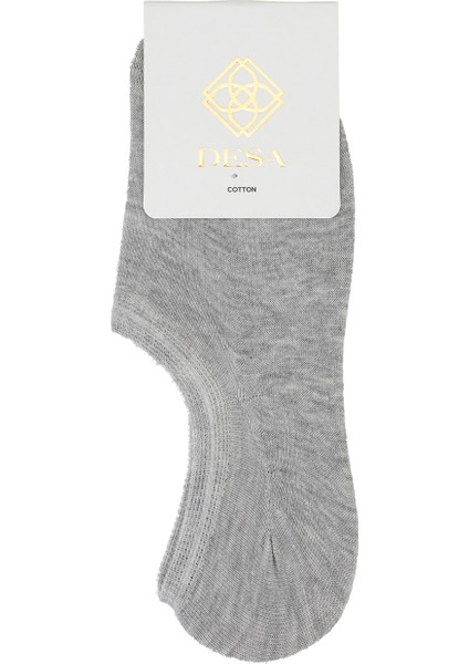 Gri Kadın Bambu Sneaker Çorap