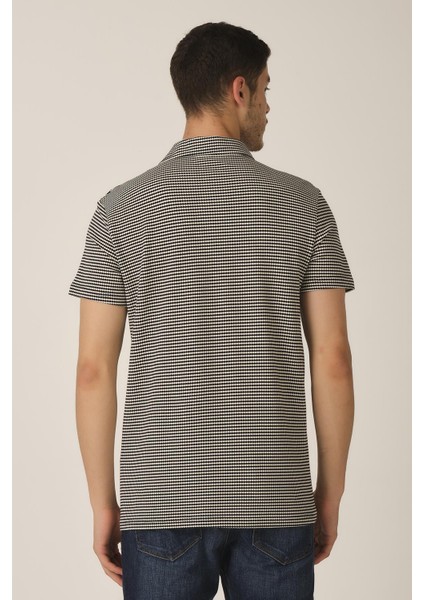 Polo Yaka Düğmesiz T-Shirt (E21-8400) fırsatları