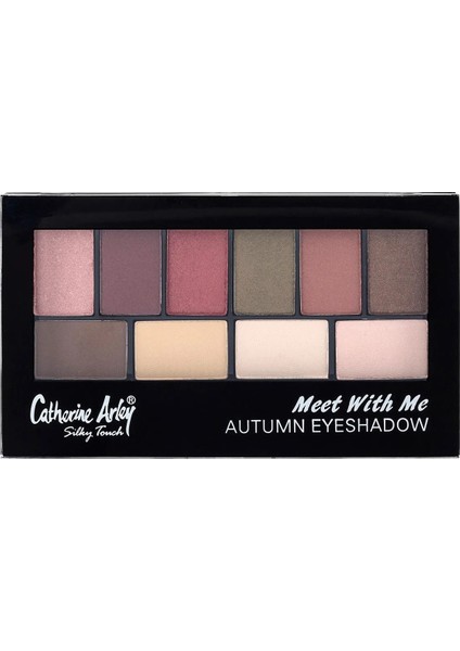 Profesyonel Oval Yapılı Kapatıcı Fırçası 136 + 10'lu Palet Far - 2059 Meet Whıt Me Eyeshadow Autumn indirimleri