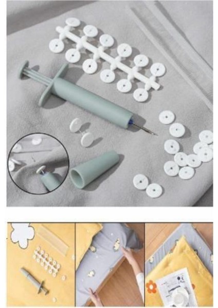 Çarşaf Nevresim Sabitleyici Kılıf Yorgan Sabitleme Yorgan Tutucu Set