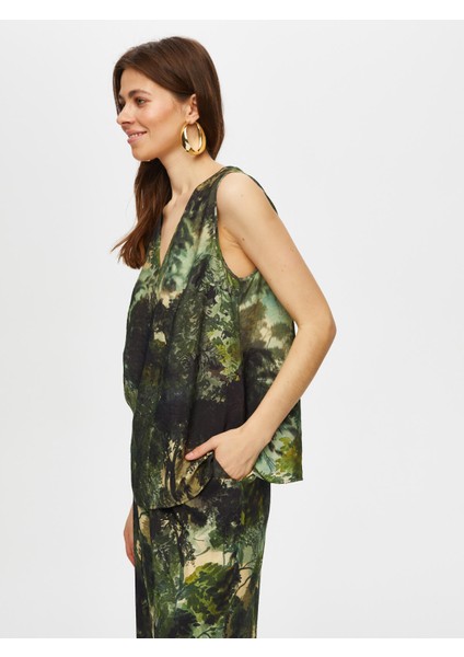 Jungle Desen V Yaka Viskon Atlet 023 modelleri