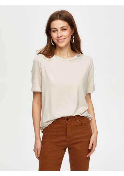 Yuvarlak Yaka Kısa Kol T-Shirt 002 fırsatları