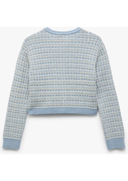 Bisiklet Yaka Uzun Kollu Düğmeli Triko Hırka fiyatları