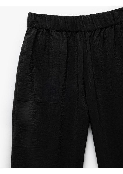 Cepli Bol Kalıp Paraşüt Kumaş Balon Form Pantolon modelleri