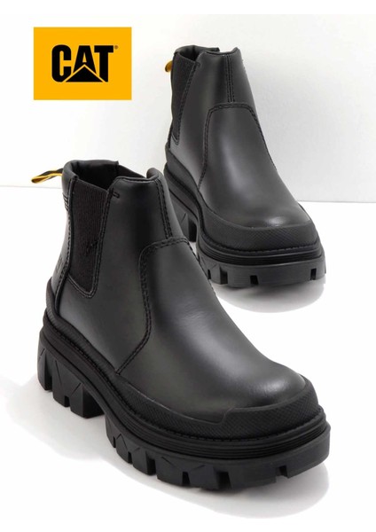 Black Deri Kadın Bot & Bootie CAT0111121503