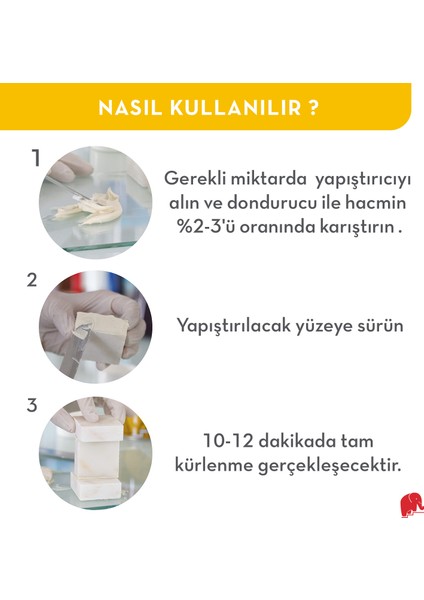 Granit Renkli Bej Mermer ve Taş Yapıştırıcı 250 gr