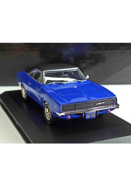 Dianomi Greenlight 1:43 Ölçek 1968 Dodge Charger /// Blue Case Kutulu Küçük Boy Metal Araba fiyatları