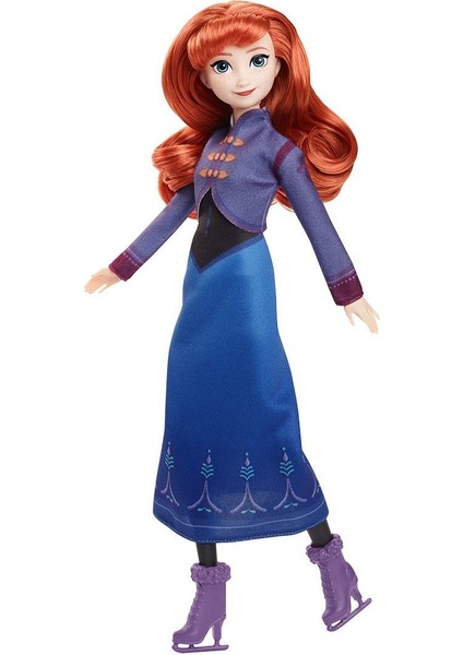 JBG54 Disney Karlar Ülkesi Buz Pateni Temalı Anna Bebek fiyatları