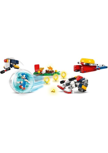 77001 LEGO Sonic The Hedgehog Sonicin Kamp Ateşi Çarpışması 177 Parça +7 Yaş fırsatları