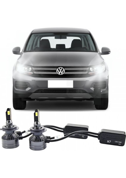 Vw Tıguan LED Kısa Far Ampulü Ultra H7