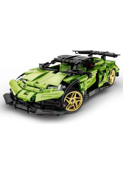 Uzaktan Kumandalı Yeşil Süper Araba 429 Parça fiyatları