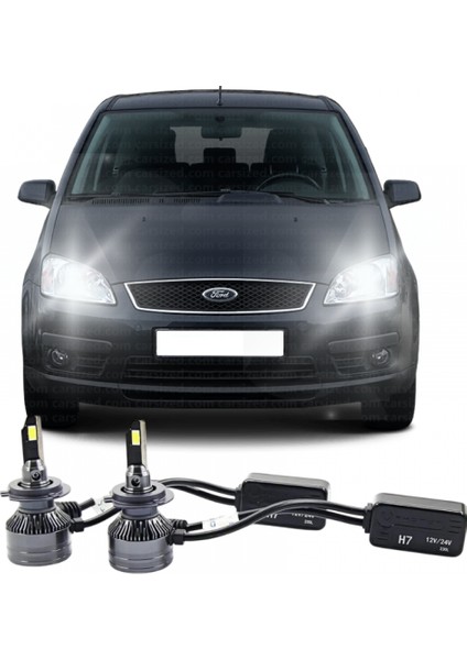 Ford C-Max (2003-2010) LED Kısa Far Ampulü H7 Ultra