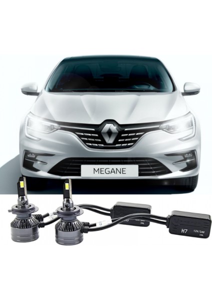 Megane 4 LED Xenon Kısa Far Ampulü Ultra H7