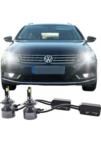 Vw Passat B7 LED Kısa Far Ampulü H7 Ultra
