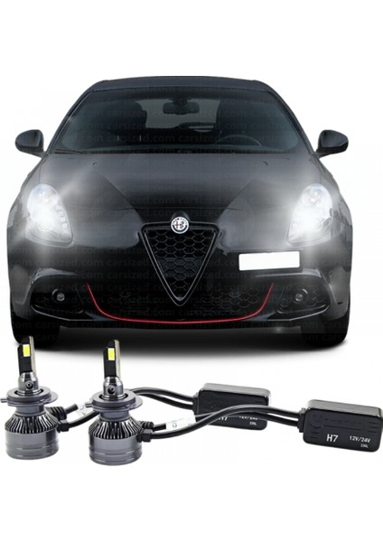 Gıulıetta LED Xenon Kısa Far Ampulü H7 Ultra