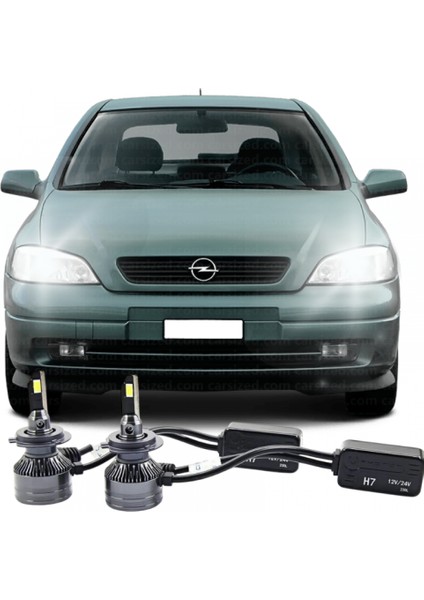 Opel Astra G LED Xenon Kısa Far Ampulü Ultra H7